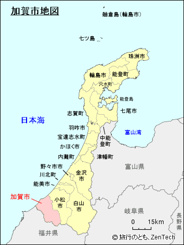 石川県加賀市地図