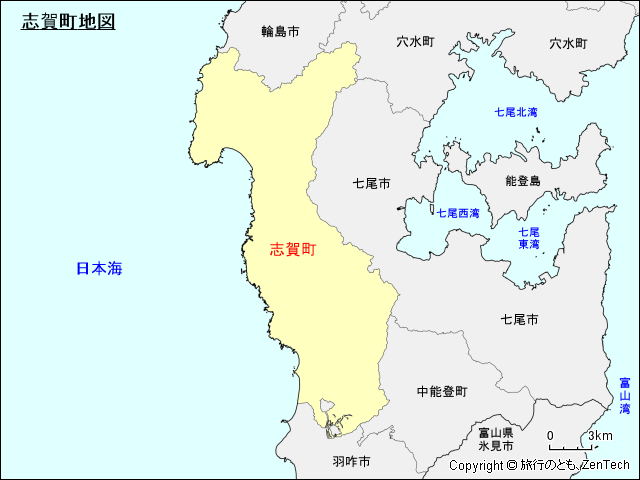 志賀町地図