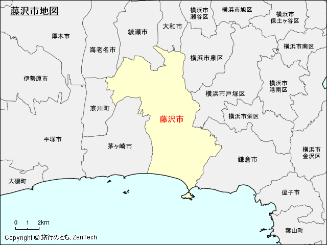 藤沢市地図