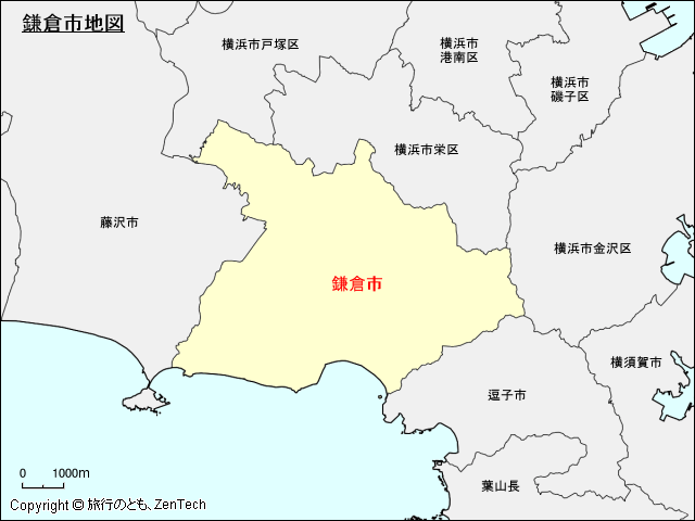 鎌倉市地図