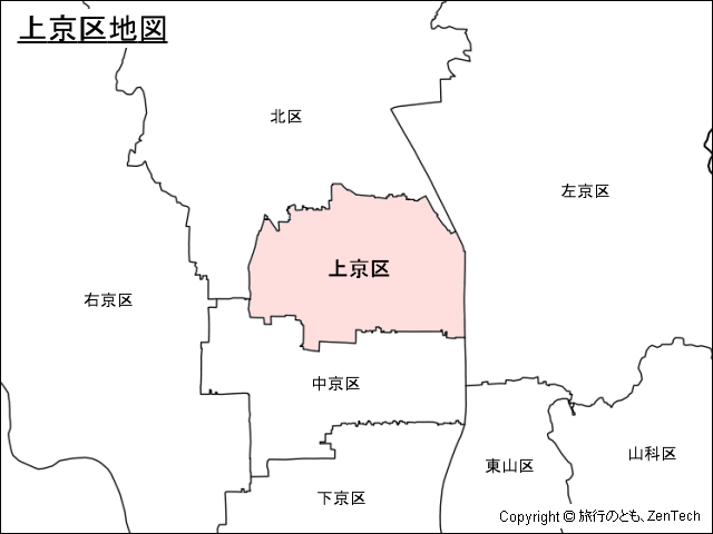 京都市上京区地図