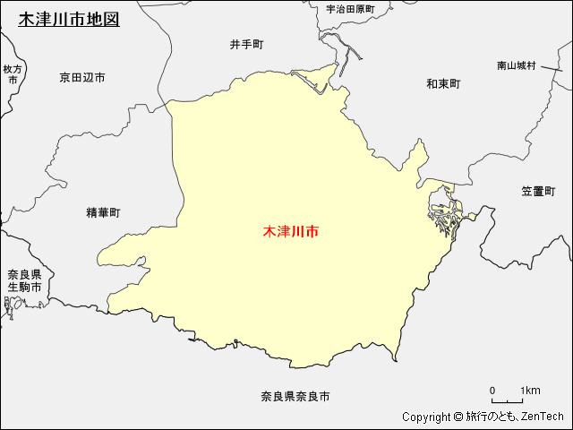 木津川市地図