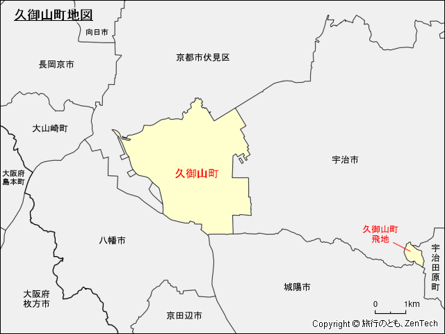 久御山町地図