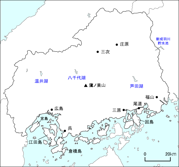 広島県地図