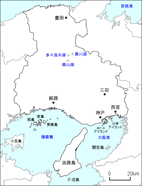 兵庫県地図 旅行のとも Zentech