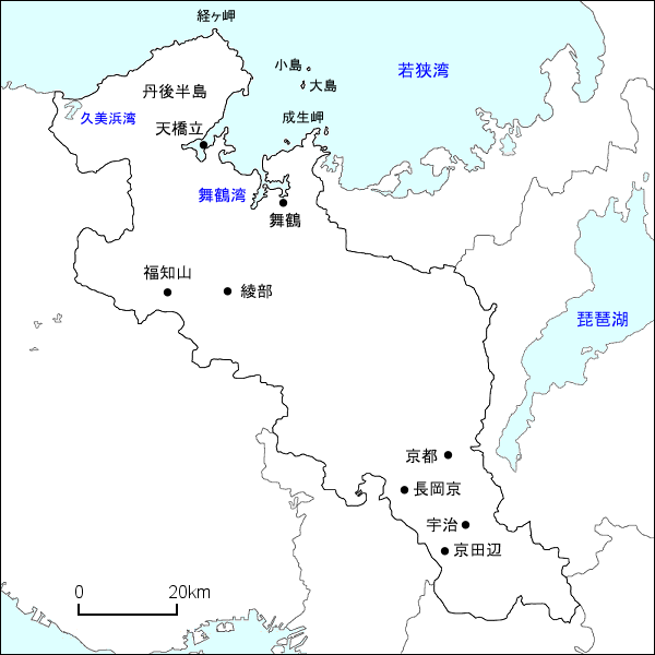 京都府地図