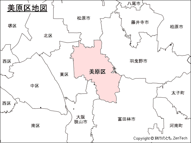 美原区地図