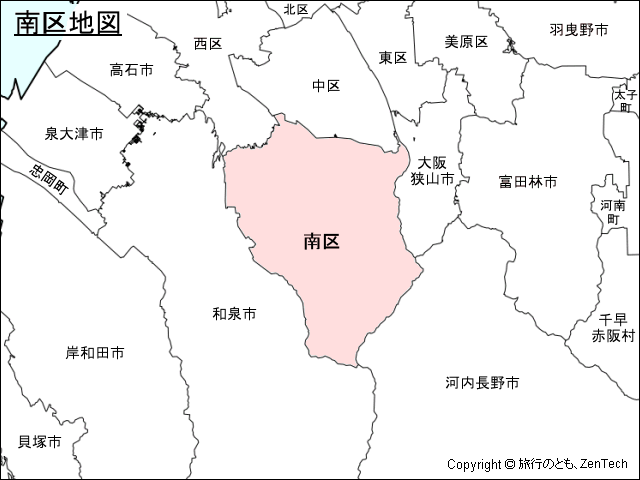 南区地図