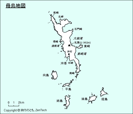 母島地図