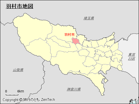羽村市地図
