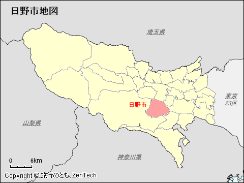 日野市地図