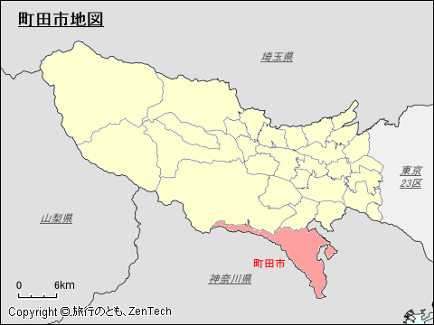 町田市地図