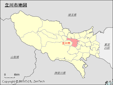 立川市地図