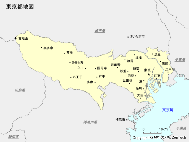 東京都地図