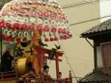 本座、心柱、花傘