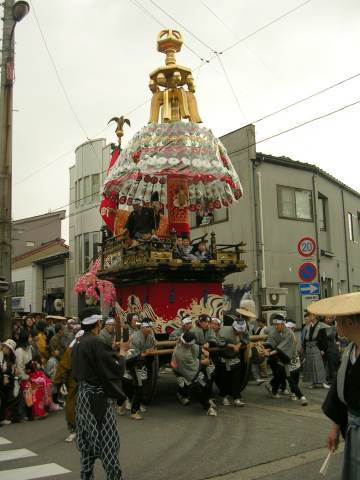 守山町の山車