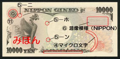 10000円 裏