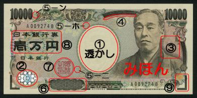 10000円 表