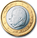 ベルギー 1ユーロ 硬貨