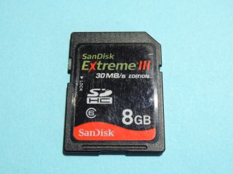 SDHCカード サンディスク SDSDX3-008G-J31