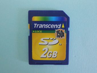 SDカード トランセンド TS2GSD150