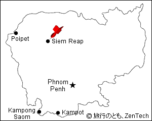 シェムリアップ地図