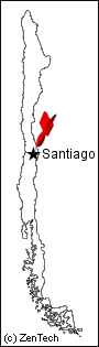 サンティアゴ地図