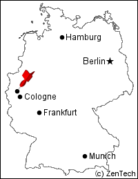 デュッセルドルフ地図