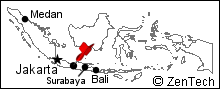 ジョグジャカルタ地図