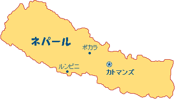 ネパール地図