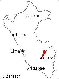 クスコ地図