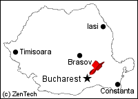 ブカレスト地図