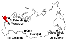 モスクワ地図