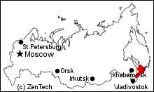 ウラジオストック地図