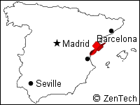 バレンシア地図