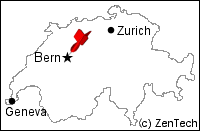 ベルン地図