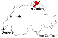 チューリッヒ地図