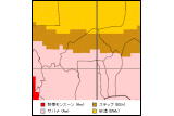 ブルキナファソ気候区分地図