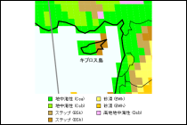 キプロス気候区分地図