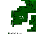 アイルランド気候区分地図