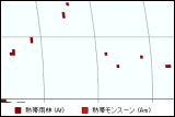 ミクロネシア気候区分地図