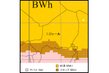 ニジェール気候区分地図