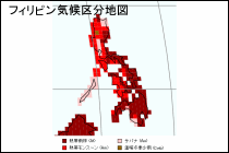 フィリピン気候区分地図