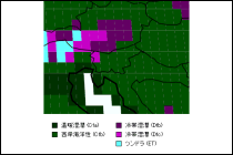 スロベニア気候区分地図