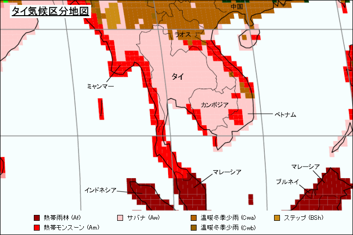 タイの気温 旅行のとも Zentech