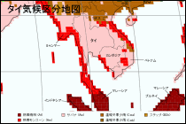 タイ気候区分地図