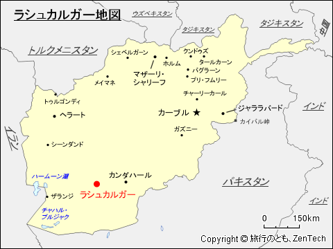 ラシュカルガー地図