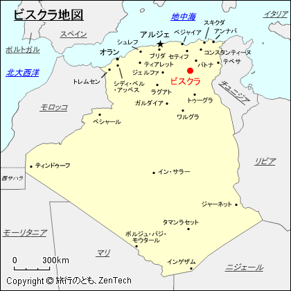 ビスクラ地図