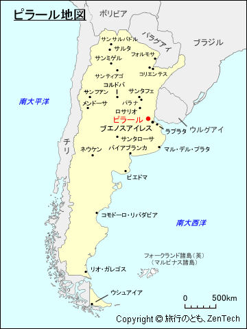 ピラール地図