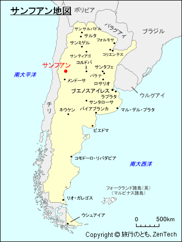サンフアン地図